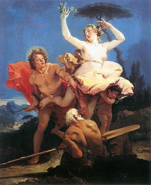 Gianbattista Tiepolo, Apolon in Daphne